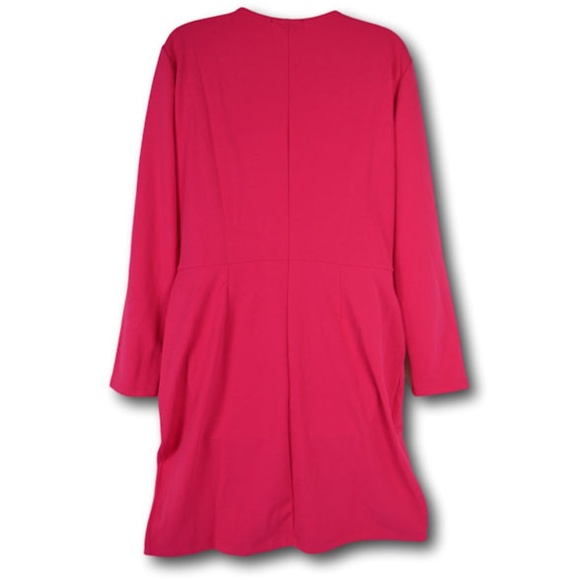 Charlotte Russe Plus Size Zip Front Bodycon Dress - Picture 2 of 5